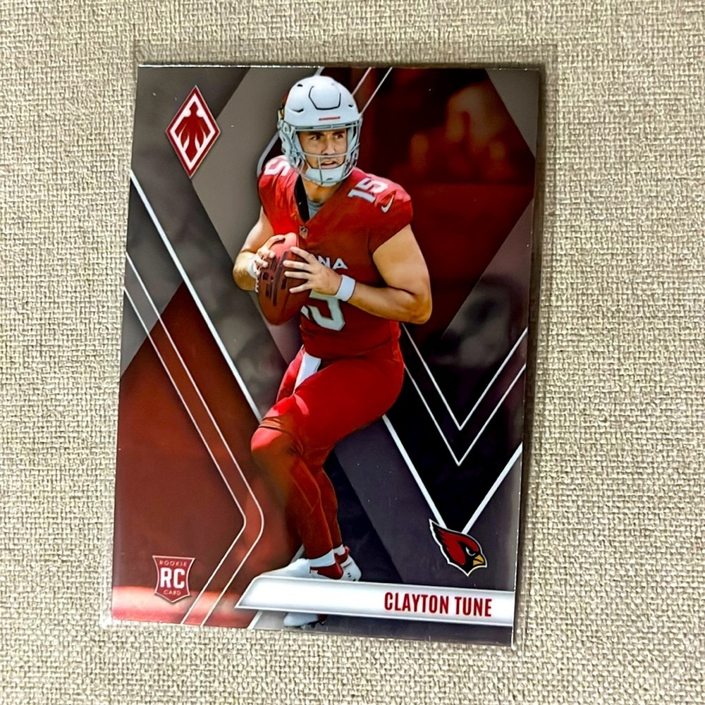 Clayton Tune 2023 Panini Phoenix Arizona Cardinals Rookie NFL Football Card